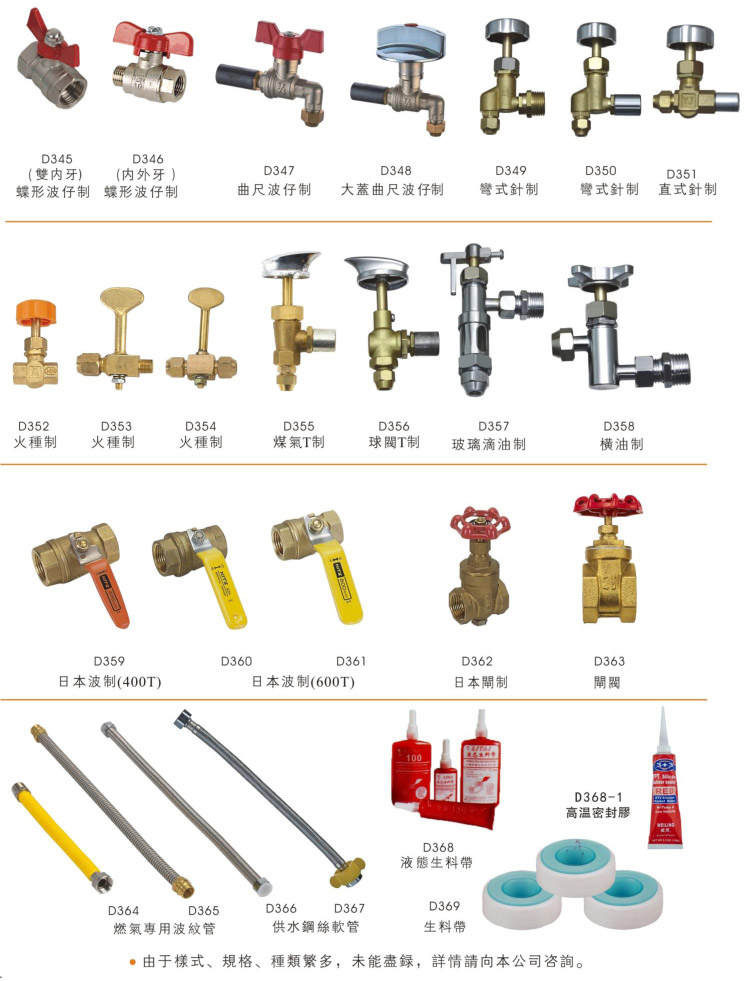 氣體專用配件